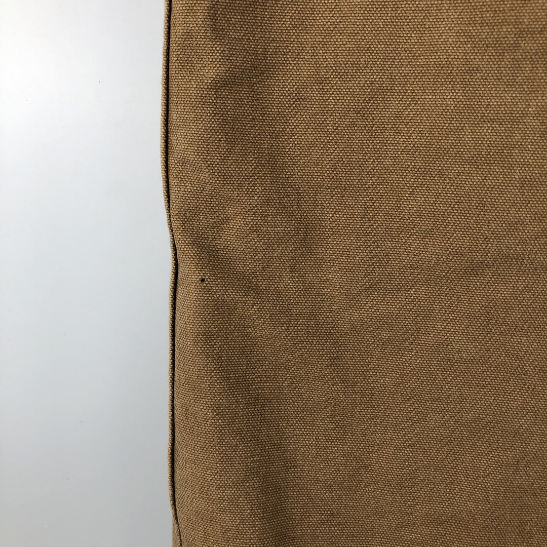 2000'S Carhartt V26 DEPREUX Advertising Duck Vest, Men's XXL cotton beige type brown Vintage Second Hand