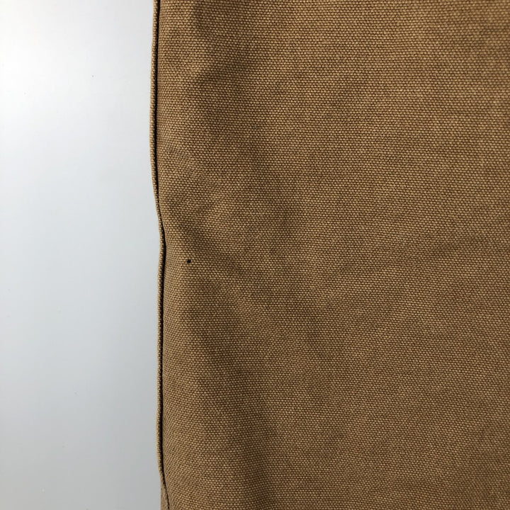 2000'S Carhartt V26 DEPREUX Advertising Duck Vest, Men's XXL cotton beige type brown Vintage Second Hand