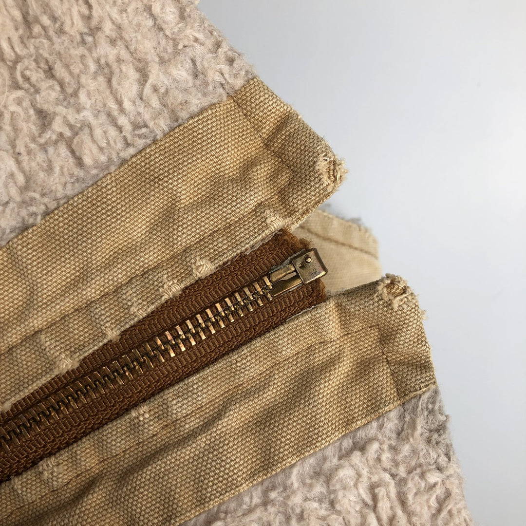 Vintage 80s-90'S Carhartt Duck Vest, Men's Size Medium unclear Beige type Vintage Second Hand