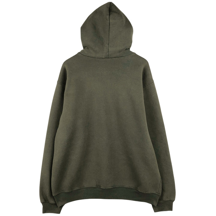Carhartt Sweat Pullover Hoodie Men's Size L cotton Khaki type Vintage Second Hand