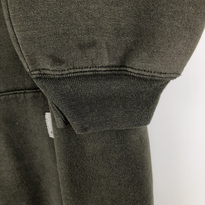 Carhartt Sweat Pullover Hoodie Men's Size L cotton Khaki type Vintage Second Hand