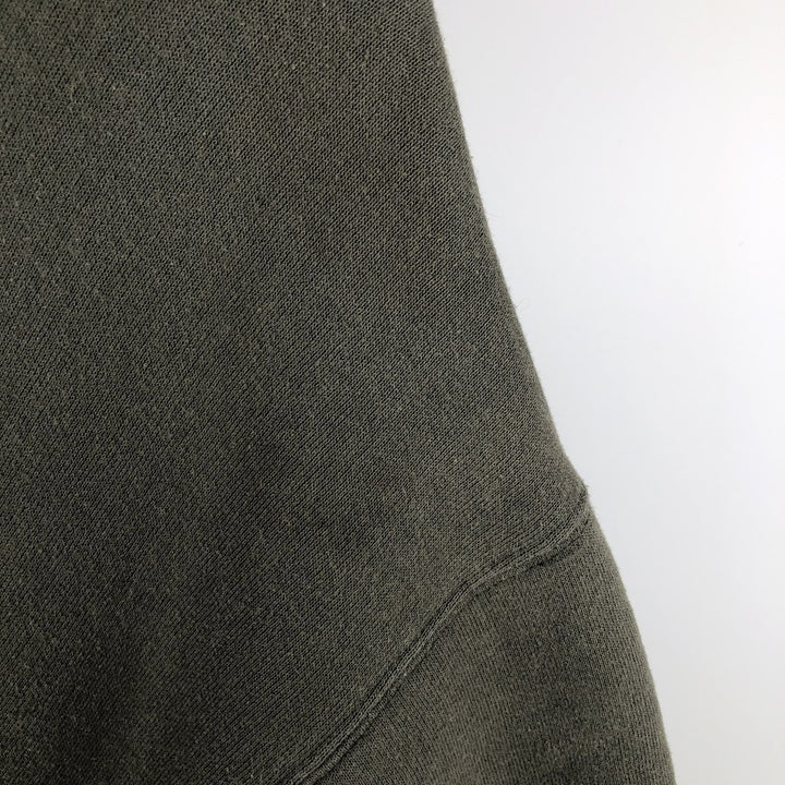 Carhartt Sweat Pullover Hoodie Men's Size L cotton Khaki type Vintage Second Hand