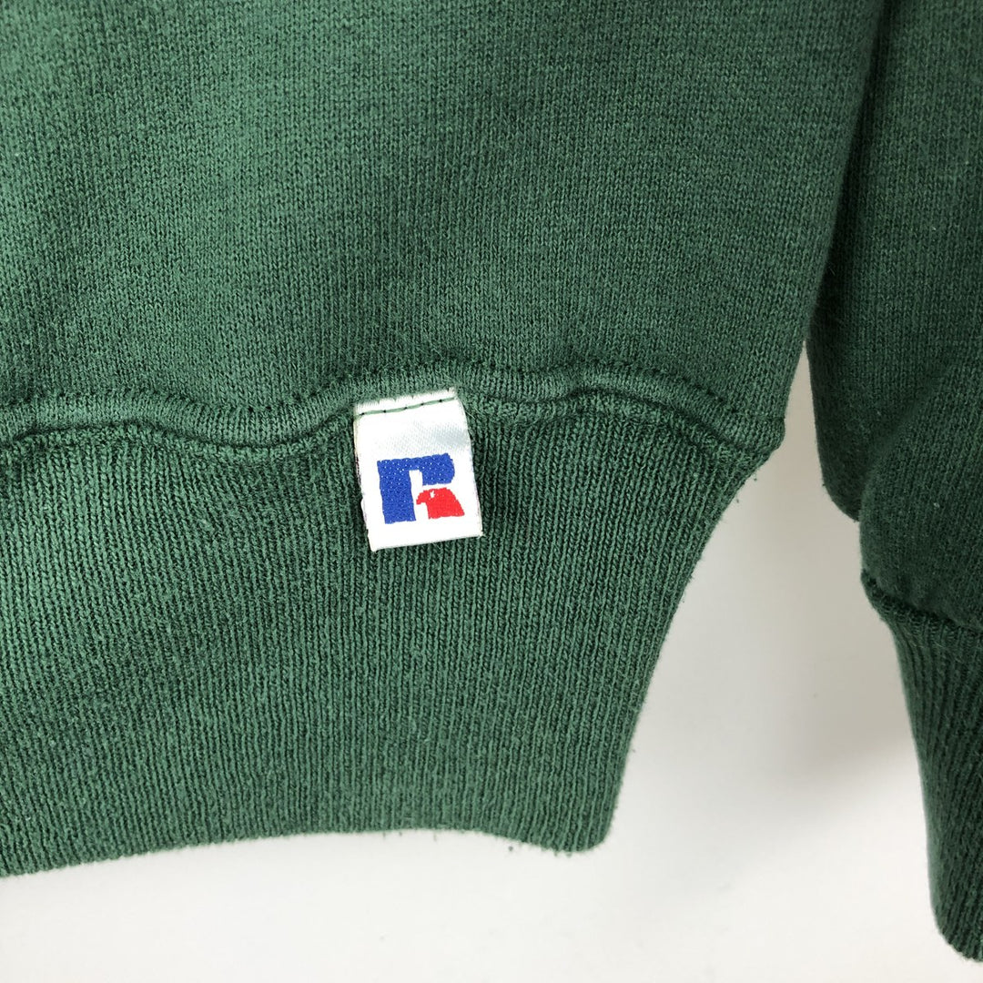 Vintage 1990'S Russell Athletic Ohio University college sweatshirt, made in the USA, size XL. cotton Green type dark green Vintage Second Hand
