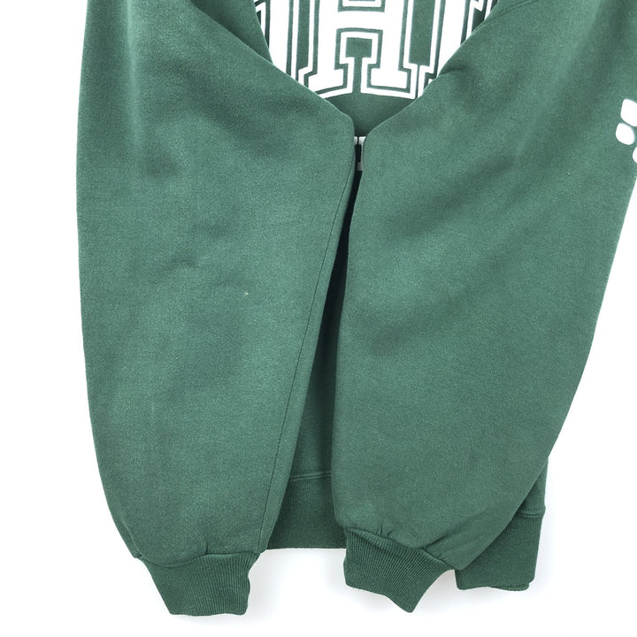 Vintage 1990'S Russell Athletic Ohio University college sweatshirt, made in the USA, size XL. cotton Green type dark green Vintage Second Hand