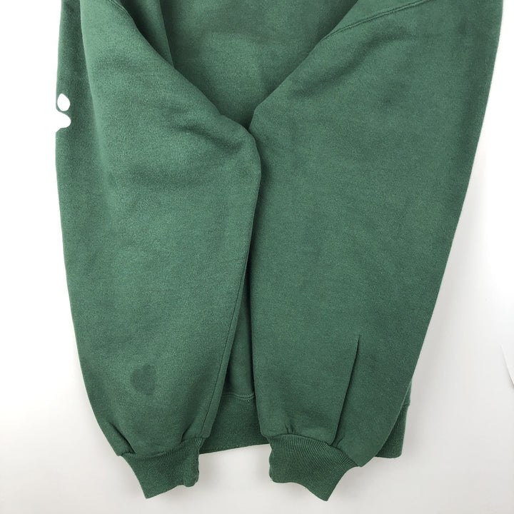 Vintage 1990'S Russell Athletic Ohio University college sweatshirt, made in the USA, size XL. cotton Green type dark green Vintage Second Hand