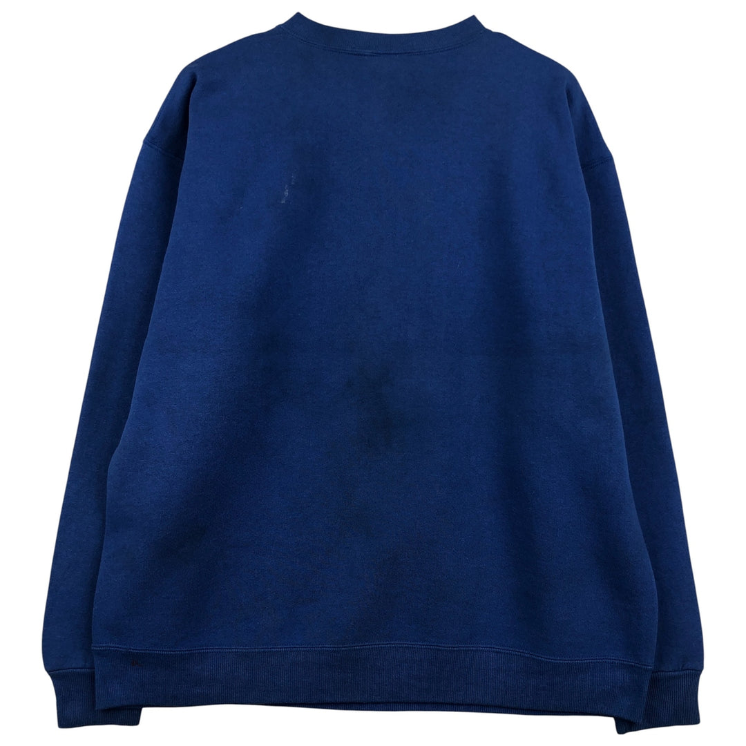 Vintage 90'S Russell ATHLETIC college sweatshirt, made in the USA, size XL, men's cotton blue type Vintage Second Hand