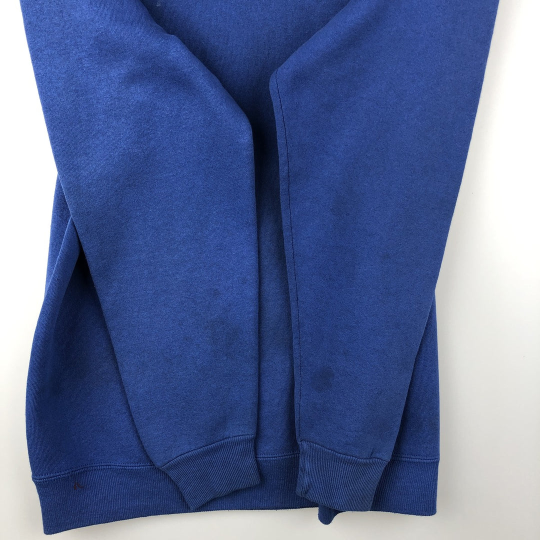 Vintage 90'S Russell ATHLETIC college sweatshirt, made in the USA, size XL, men's cotton blue type Vintage Second Hand