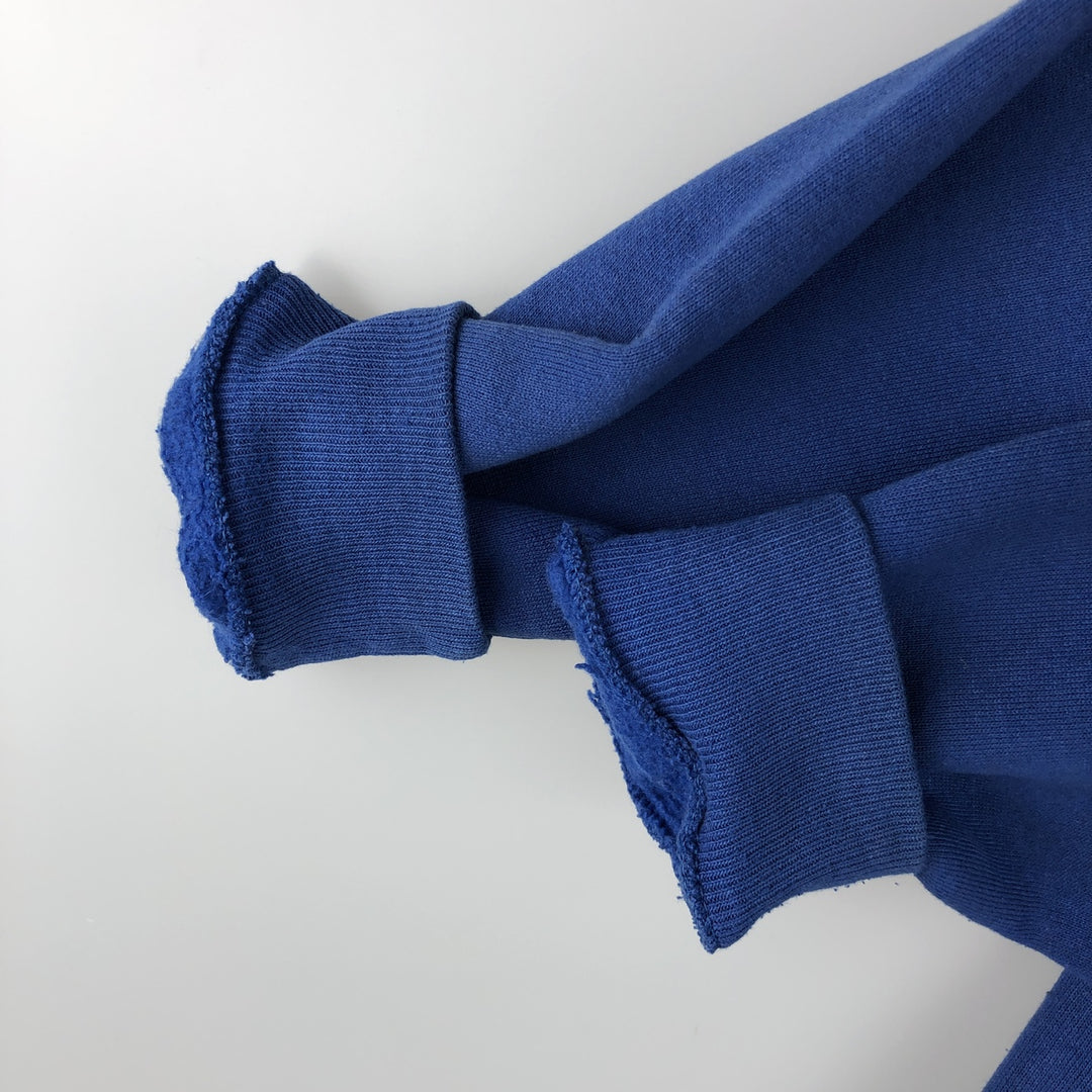 Vintage 90'S Russell ATHLETIC college sweatshirt, made in the USA, size XL, men's cotton blue type Vintage Second Hand