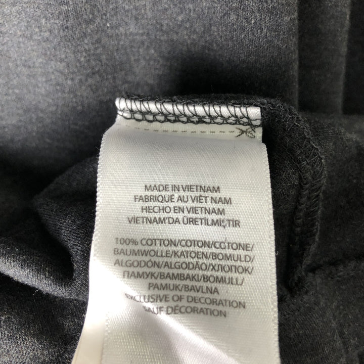 Ralph Lauren POLO RALPH LAUREN Half-Zip Long T-Shirt, Men's XL cotton black type Vintage Second Hand