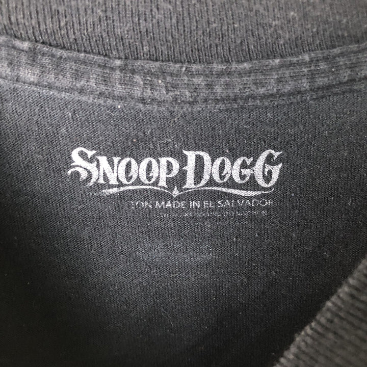 SNOOP DOGG Snoop Dogg Long Sleeve Rap T-Shirt Men's Size L unclear black type Vintage Second Hand