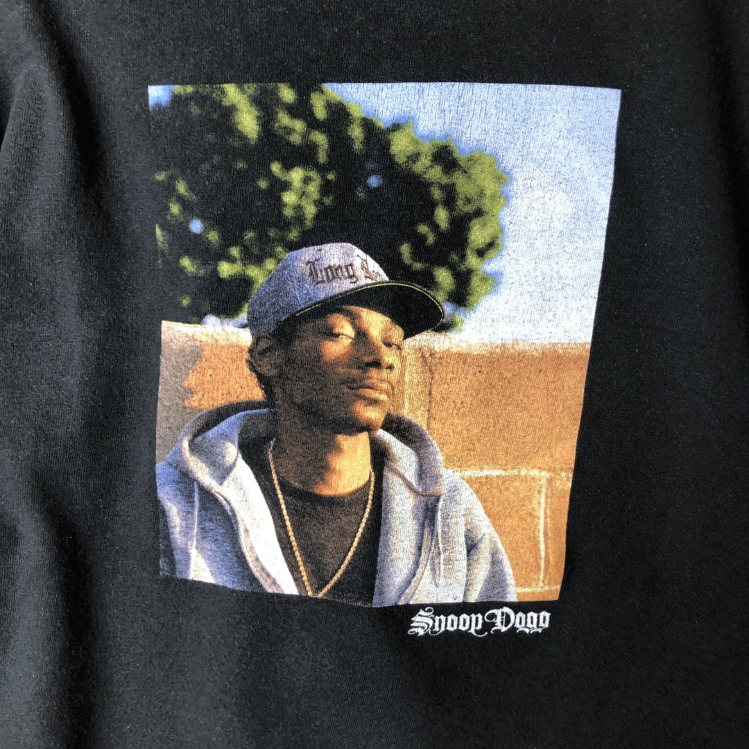SNOOP DOGG Snoop Dogg Long Sleeve Rap T-Shirt Men's Size L unclear black type Vintage Second Hand