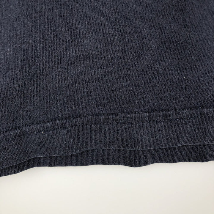 Eddie Bauer long-sleeved T-shirt, men's size L cotton navy blue type Vintage Second Hand