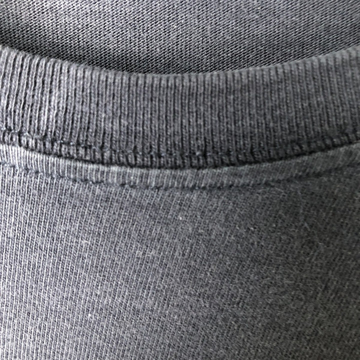 Eddie Bauer long-sleeved T-shirt, men's size L cotton navy blue type Vintage Second Hand