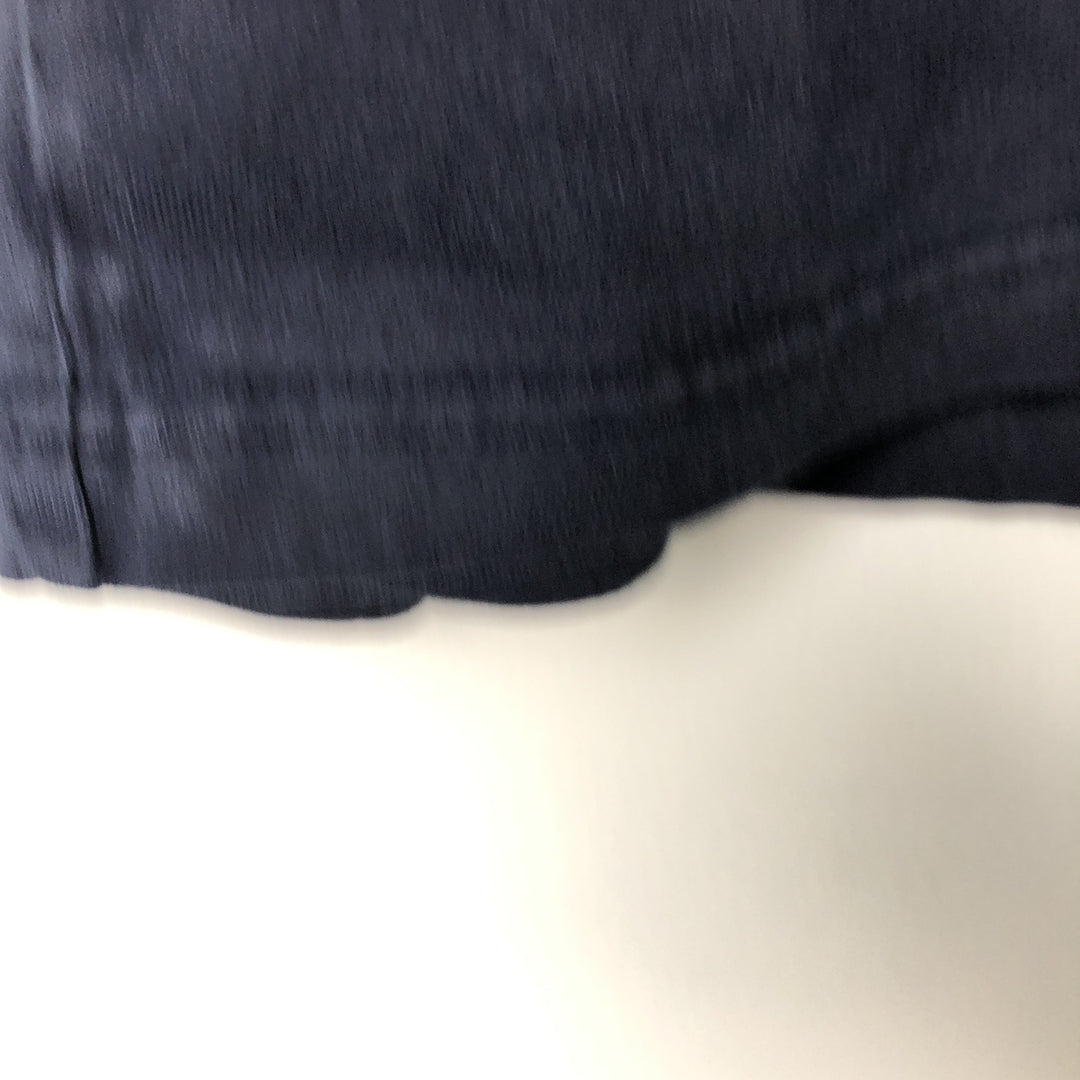 Eddie Bauer long-sleeved T-shirt, men's size L cotton navy blue type Vintage Second Hand