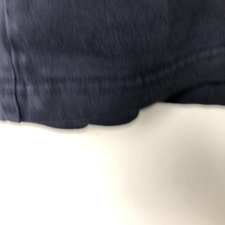Eddie Bauer long-sleeved T-shirt, men's size L cotton navy blue type Vintage Second Hand