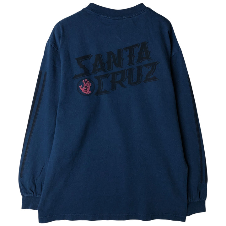 NHS Long Sleeve T-Shirt, Men's Size Small unclear blue type Vintage Second Hand