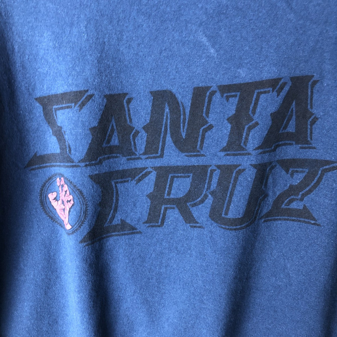 NHS Long Sleeve T-Shirt, Men's Size Small unclear blue type Vintage Second Hand