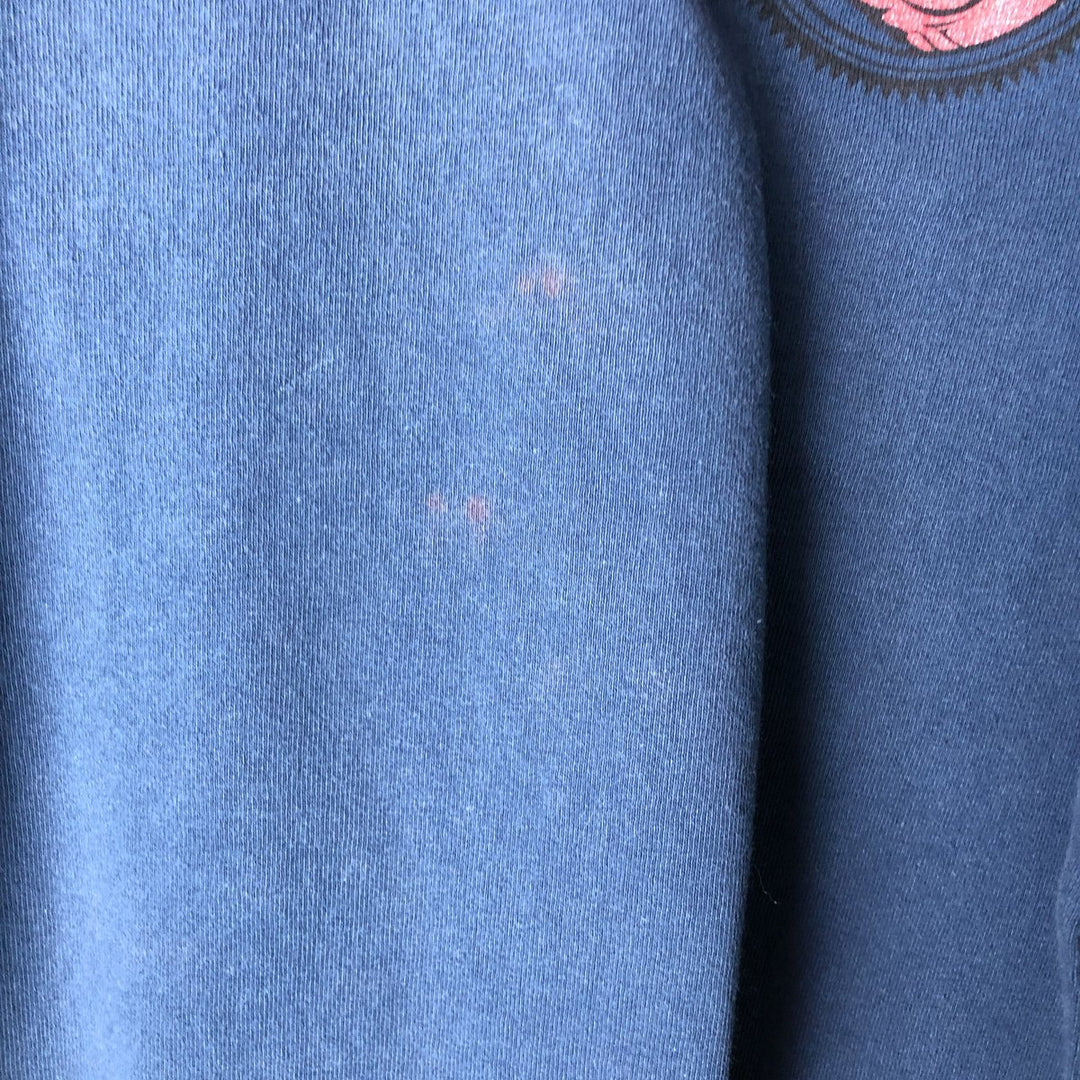 NHS Long Sleeve T-Shirt, Men's Size Small unclear blue type Vintage Second Hand