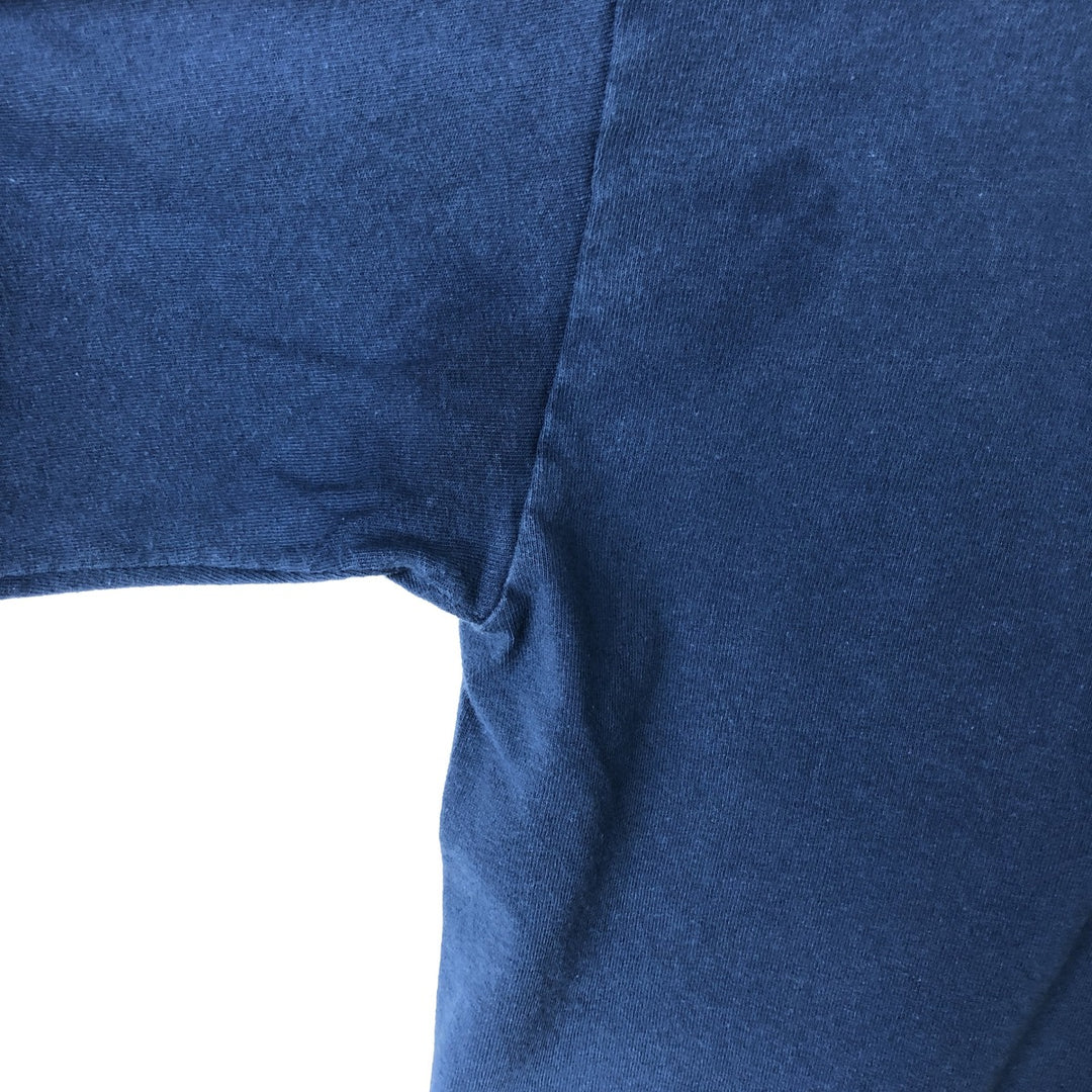 NHS Long Sleeve T-Shirt, Men's Size Small unclear blue type Vintage Second Hand