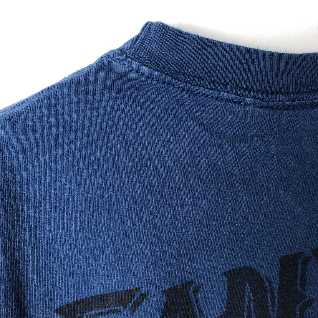 NHS Long Sleeve T-Shirt, Men's Size Small unclear blue type Vintage Second Hand