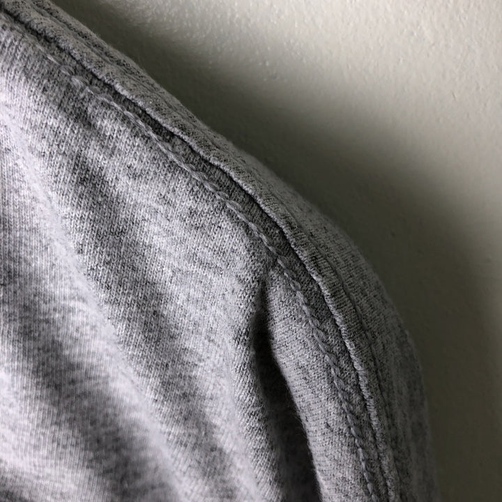 Champion Authentic Athletic Apparel Ohio State University College Long Sleeve T-Shirt, Men's Size Medium cotton gray type Vintage Second Hand