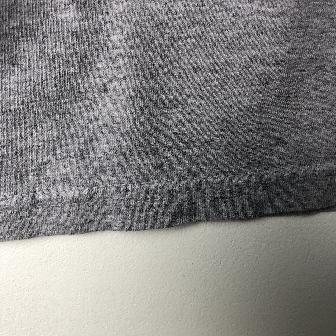 Champion Authentic Athletic Apparel Ohio State University College Long Sleeve T-Shirt, Men's Size Medium cotton gray type Vintage Second Hand