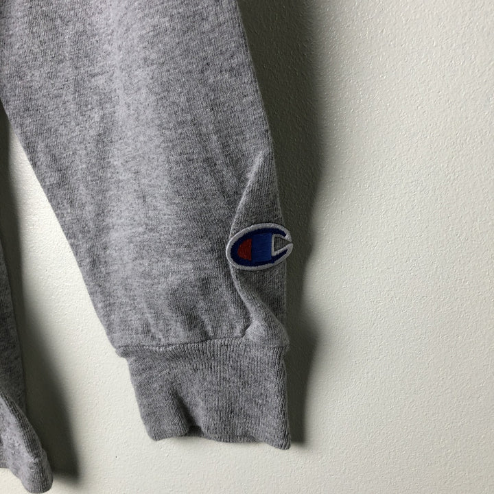 Champion Authentic Athletic Apparel Ohio State University College Long Sleeve T-Shirt, Men's Size Medium cotton gray type Vintage Second Hand