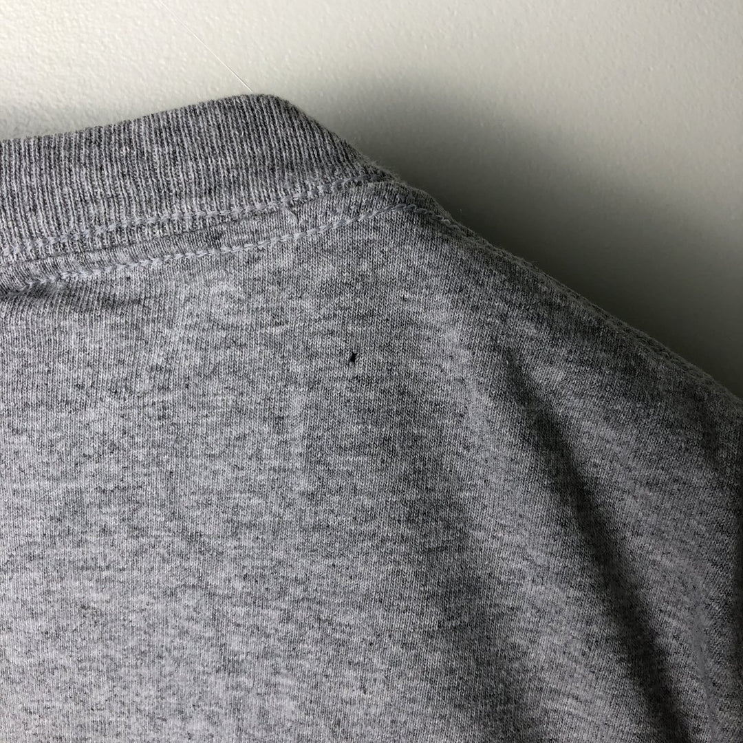 Champion Authentic Athletic Apparel Ohio State University College Long Sleeve T-Shirt, Men's Size Medium cotton gray type Vintage Second Hand