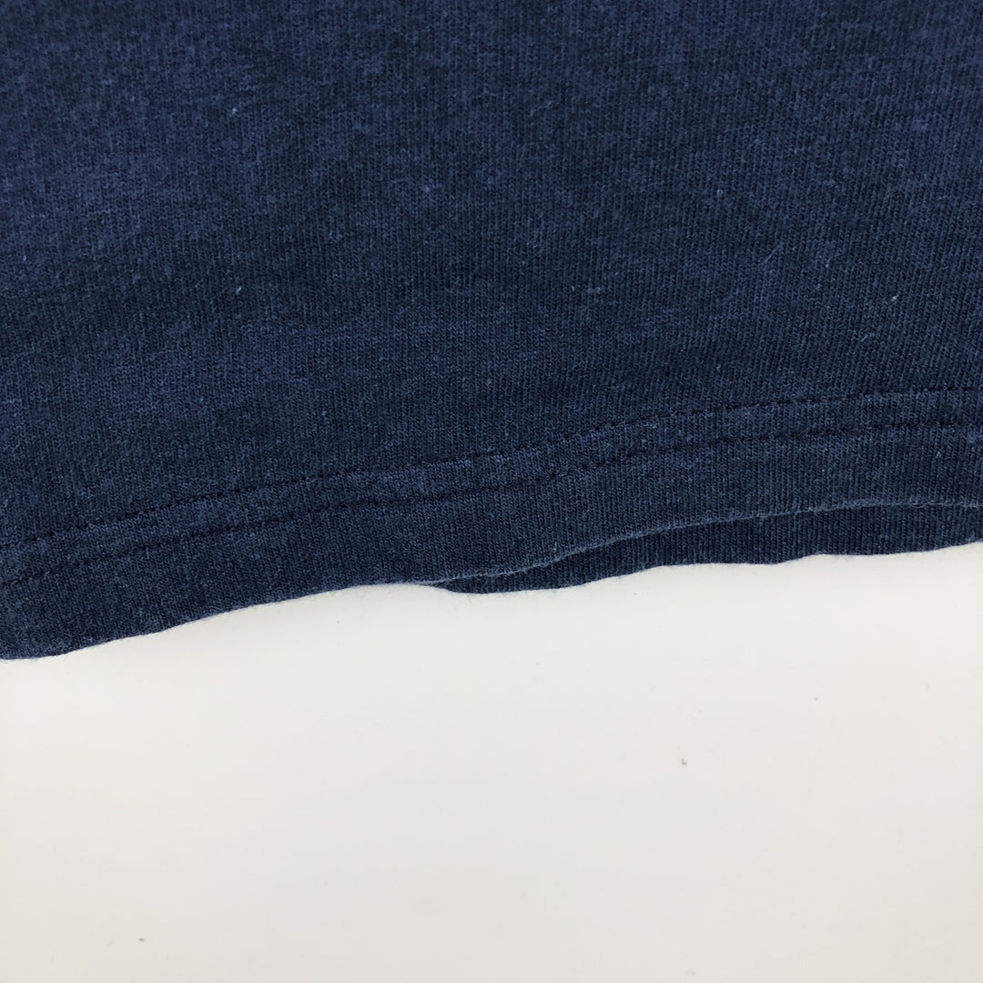 Nike Team Long Sleeve T-Shirt, Men's XL cotton navy blue type Vintage Second Hand