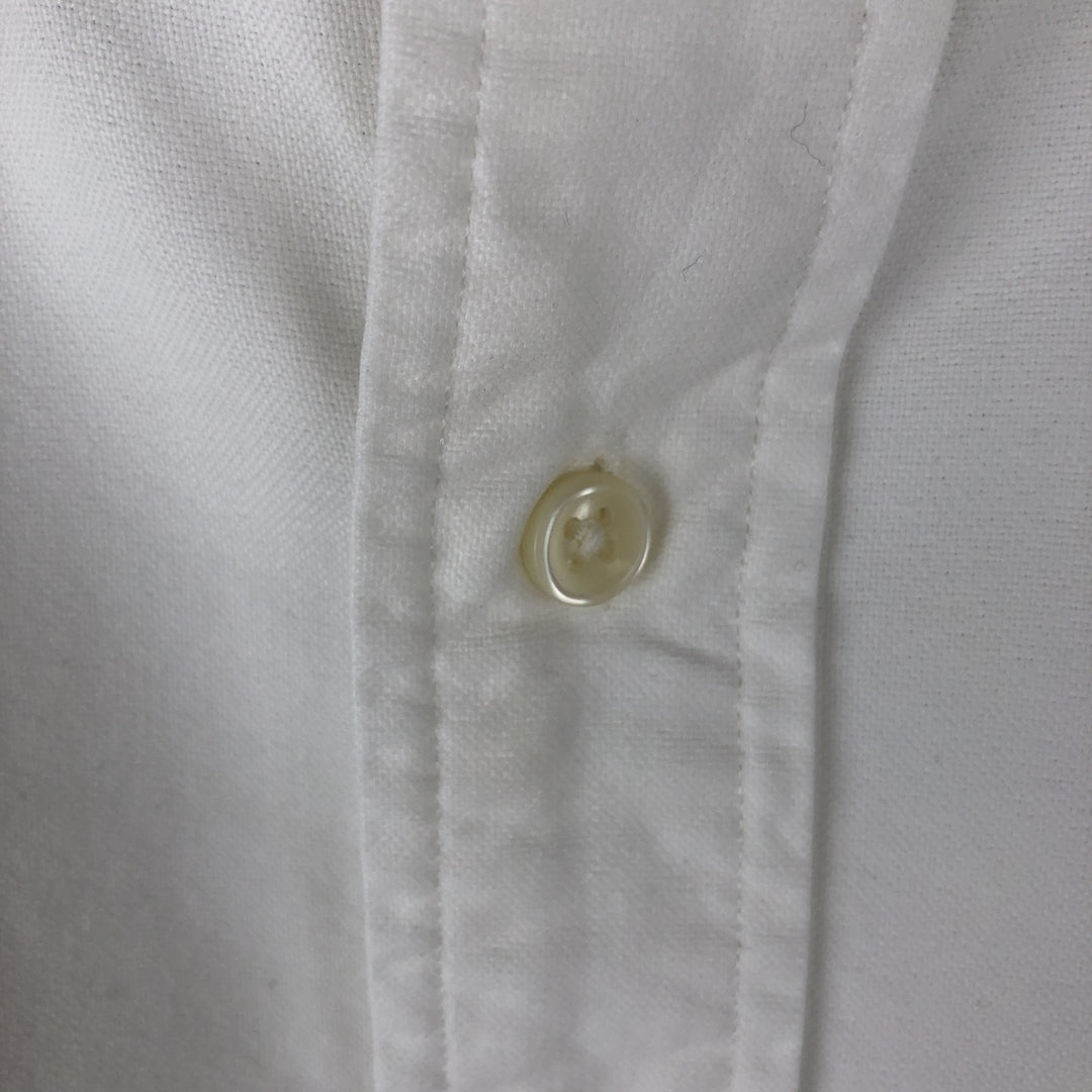 Ralph Lauren Classic Fit Long Sleeve Button Down Shirt Men's XL cotton white type Vintage Second Hand