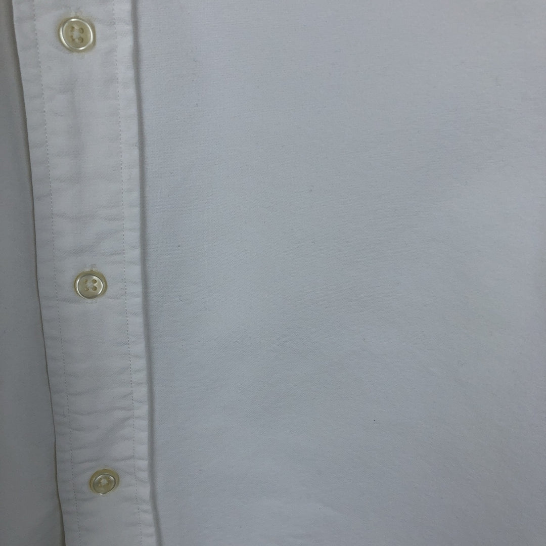 Ralph Lauren Classic Fit Long Sleeve Button Down Shirt Men's XL cotton white type Vintage Second Hand