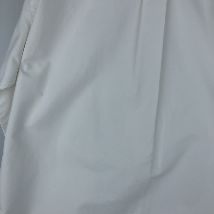 Ralph Lauren Classic Fit Long Sleeve Button Down Shirt Men's XL cotton white type Vintage Second Hand