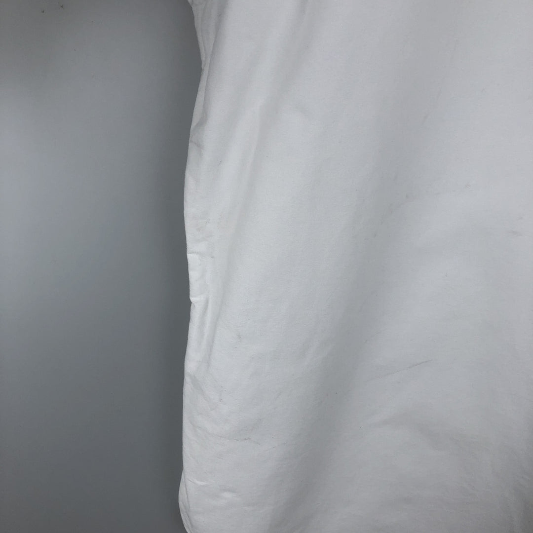 Ralph Lauren YARMOUTH long sleeve button down shirt, men's XL size cotton white type Vintage Second Hand