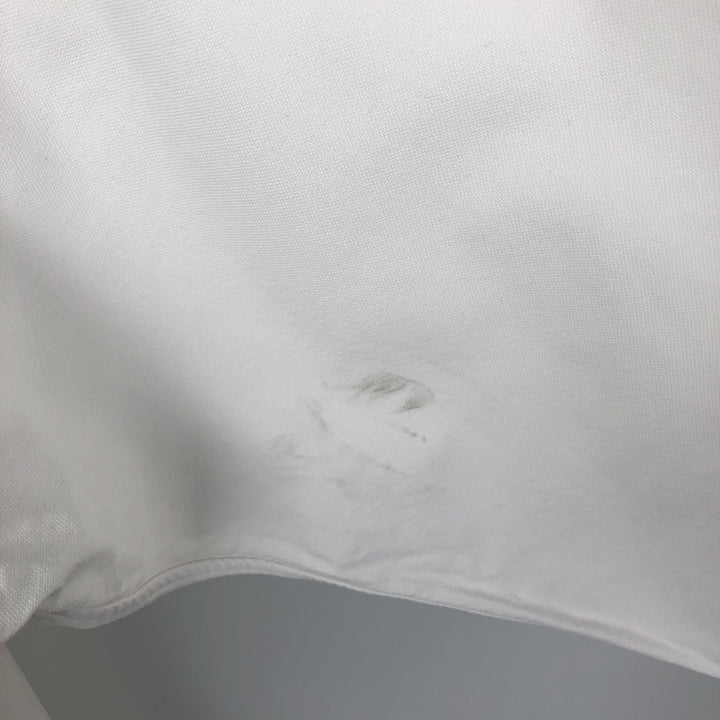 Ralph Lauren YARMOUTH long sleeve button down shirt, men's XL size cotton white type Vintage Second Hand