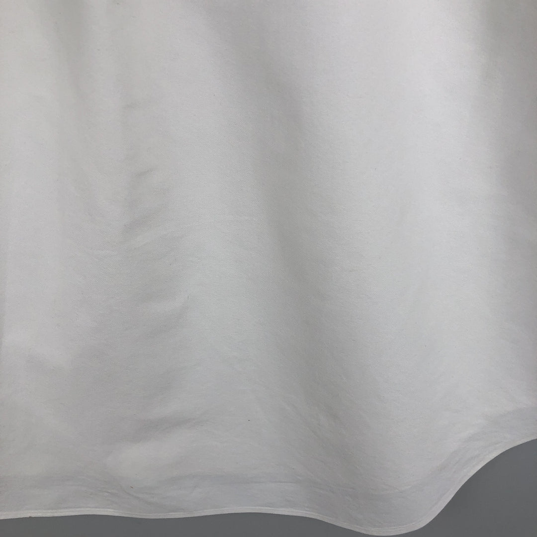 Ralph Lauren YARMOUTH long sleeve button down shirt, men's XL size cotton white type Vintage Second Hand