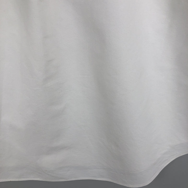 Ralph Lauren YARMOUTH long sleeve button down shirt, men's XL size cotton white type Vintage Second Hand