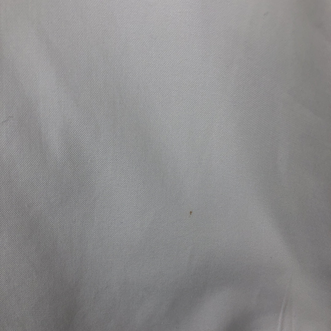 Ralph Lauren YARMOUTH long sleeve button down shirt, men's size L cotton white type Vintage Second Hand