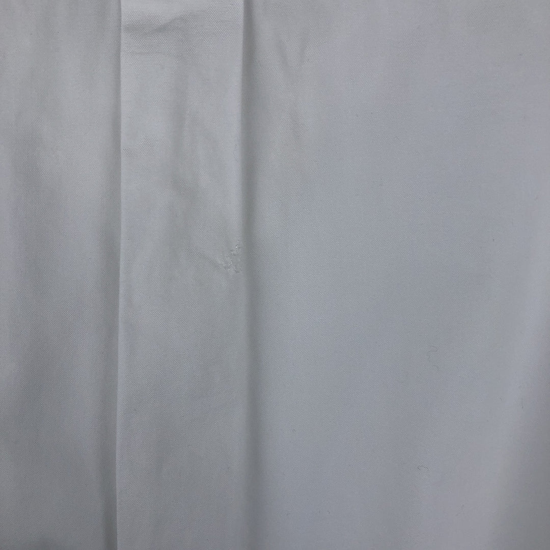 Ralph Lauren YARMOUTH long sleeve button down shirt, men's size L cotton white type Vintage Second Hand