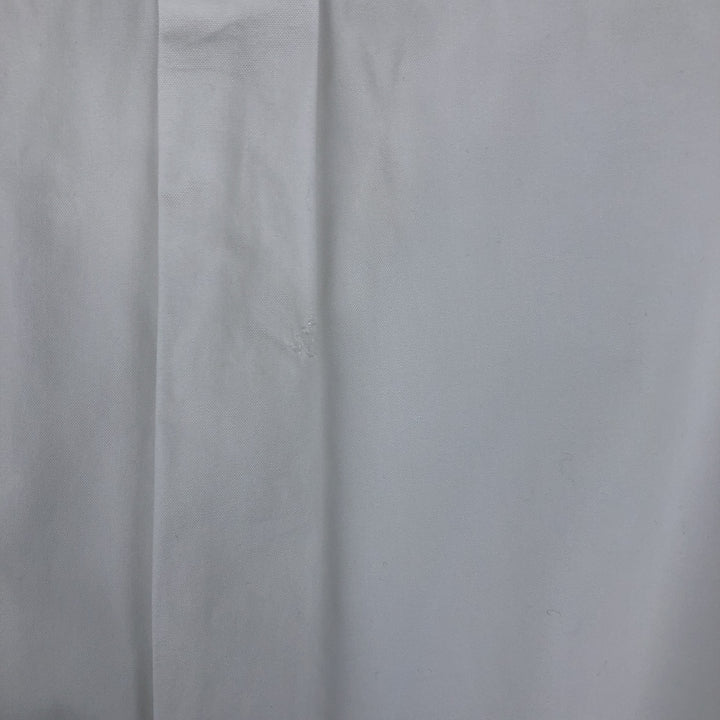 Ralph Lauren YARMOUTH long sleeve button down shirt, men's size L cotton white type Vintage Second Hand