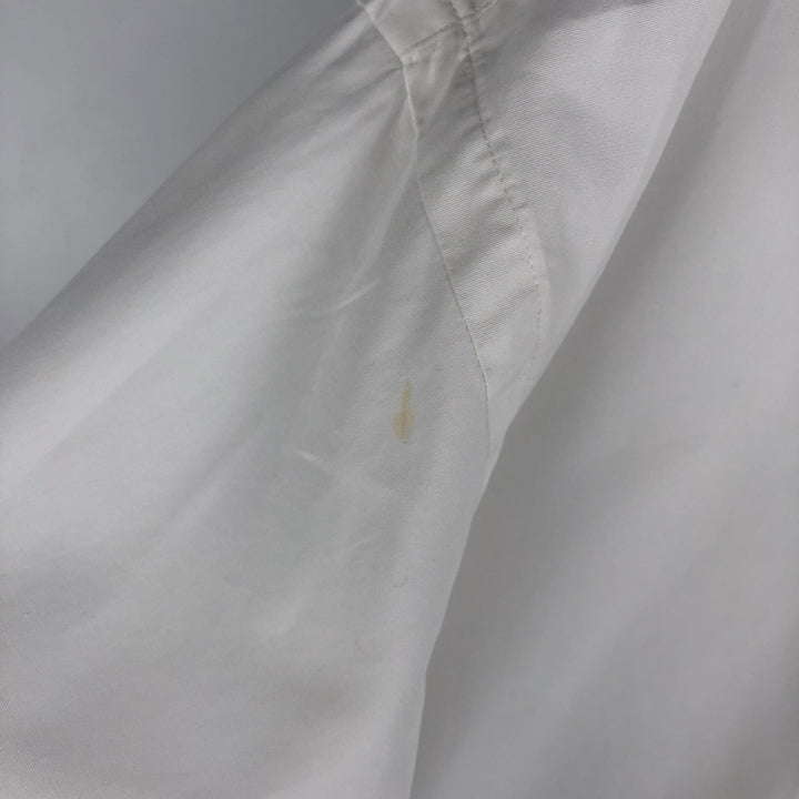 Ralph Lauren long sleeve button down shirt, men's XL size cotton white type Vintage Second Hand