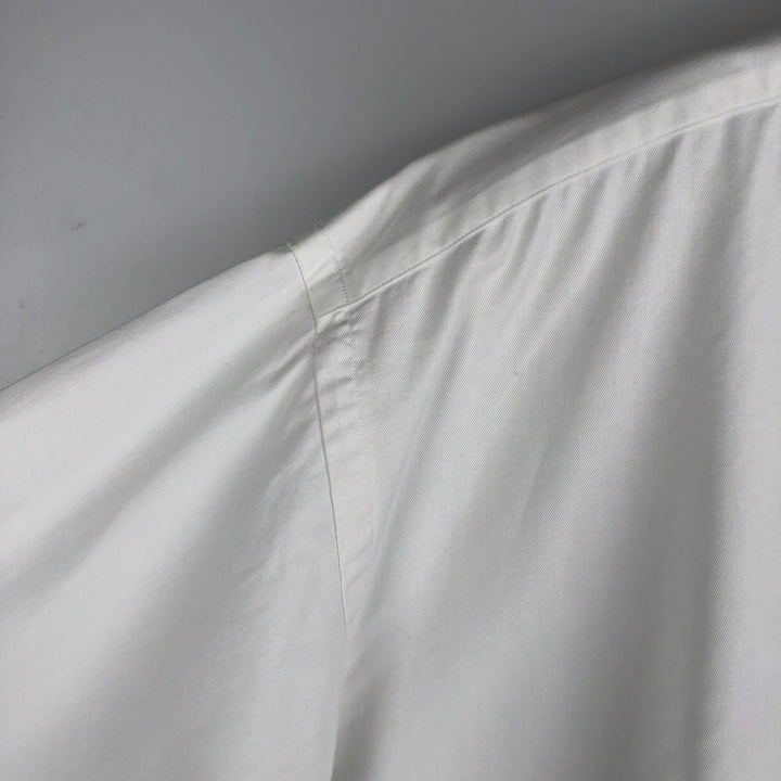 Ralph Lauren BLAIRE long sleeve button down shirt, men's XL size cotton white type Vintage Second Hand