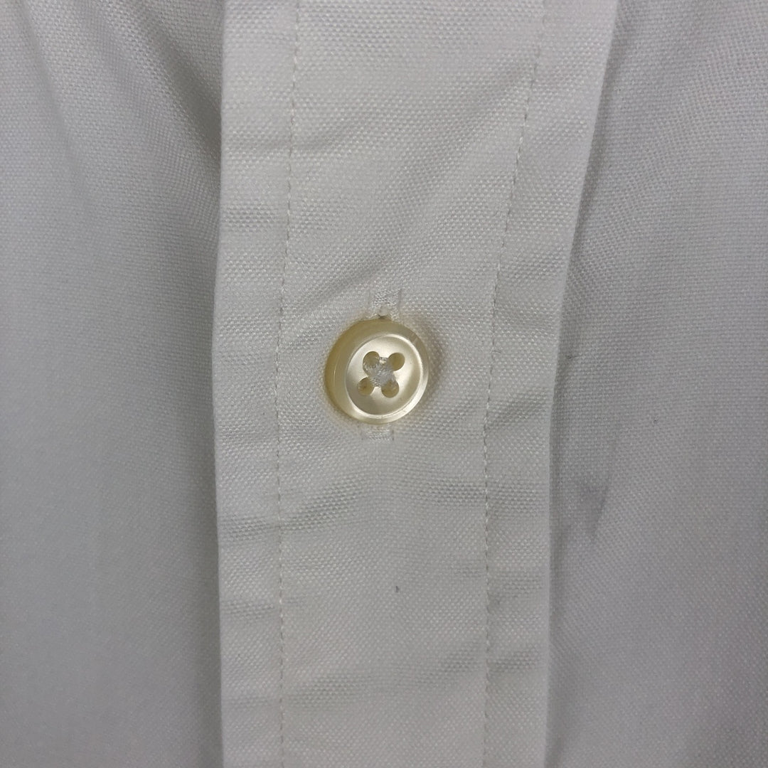 Ralph Lauren Classic Fit Long Sleeve Button Down Shirt Men's XXXL cotton white type Vintage Second Hand
