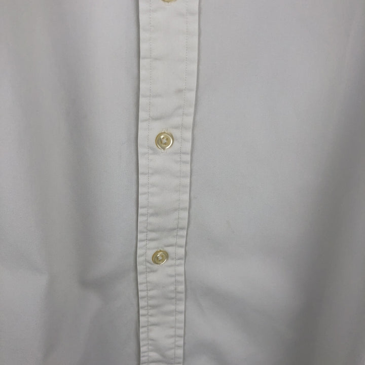 Ralph Lauren Classic Fit Long Sleeve Button Down Shirt Men's XXXL cotton white type Vintage Second Hand