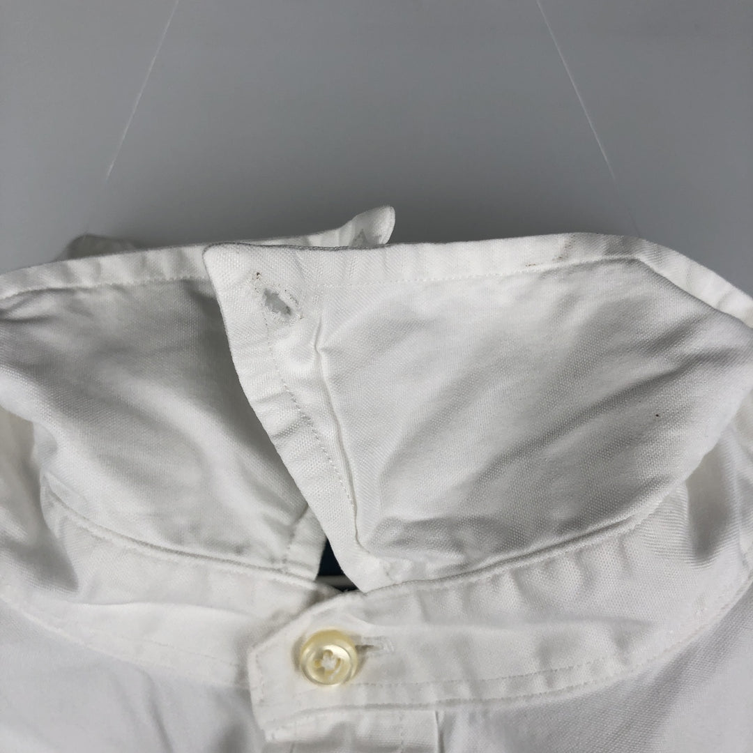 Ralph Lauren Classic Fit Long Sleeve Button Down Shirt Men's XXXL cotton white type Vintage Second Hand