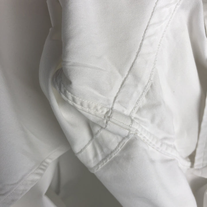 Ralph Lauren Classic Fit Long Sleeve Button Down Shirt Men's XXXL cotton white type Vintage Second Hand