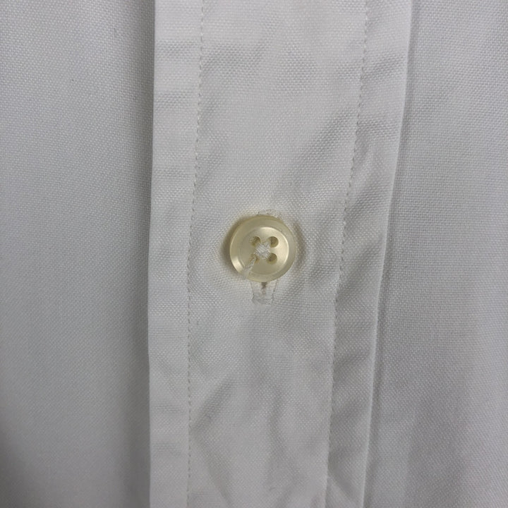 Ralph Lauren long sleeve button down shirt size 16.1 cotton white type Vintage Second Hand