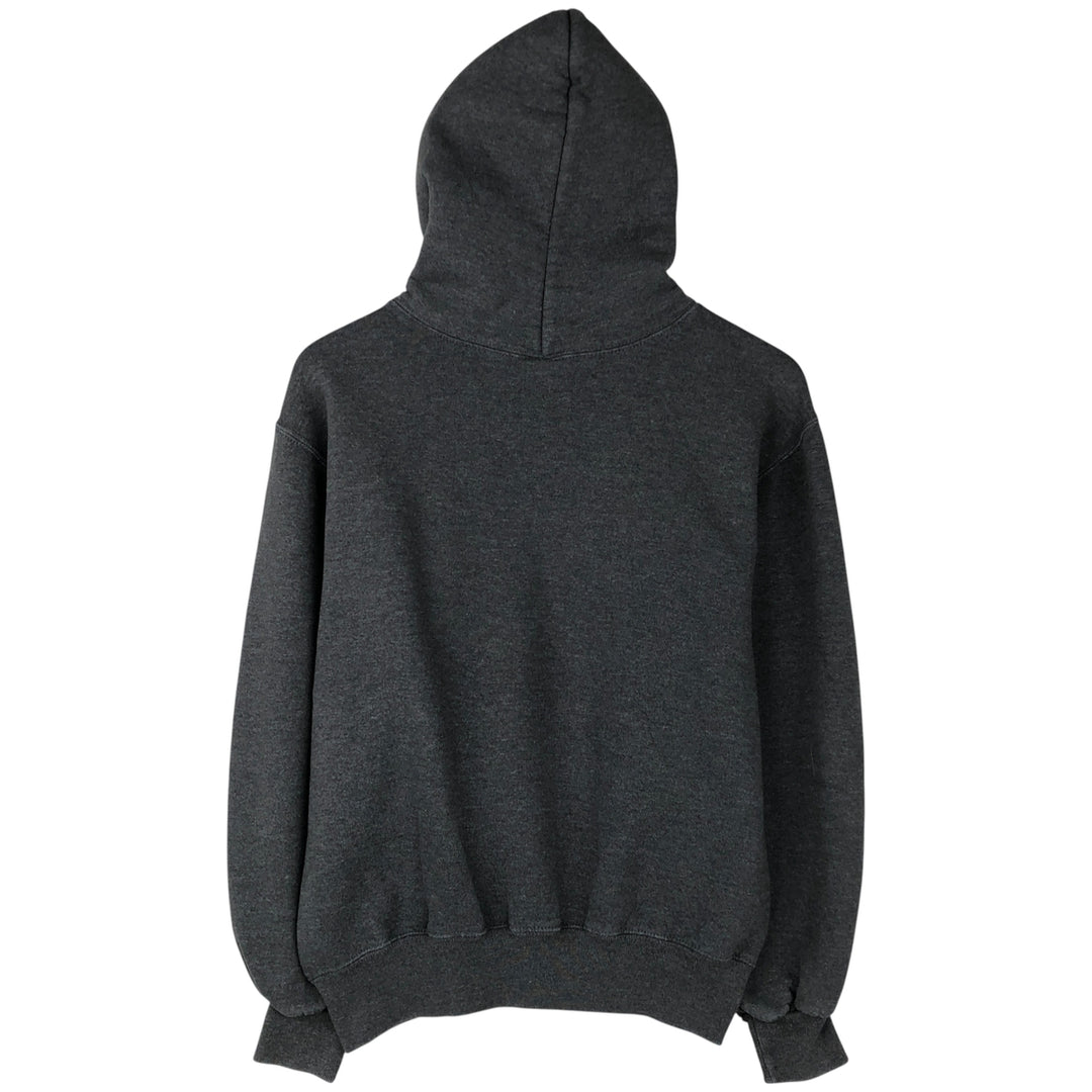 Vintage 90'S Russell College Pullover Hoodie, Made in USA, Men's Size Small cotton gray type Vintage Second Hand