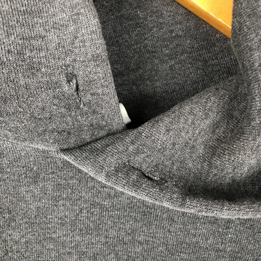 Vintage 90'S Russell College Pullover Hoodie, Made in USA, Men's Size Small cotton gray type Vintage Second Hand
