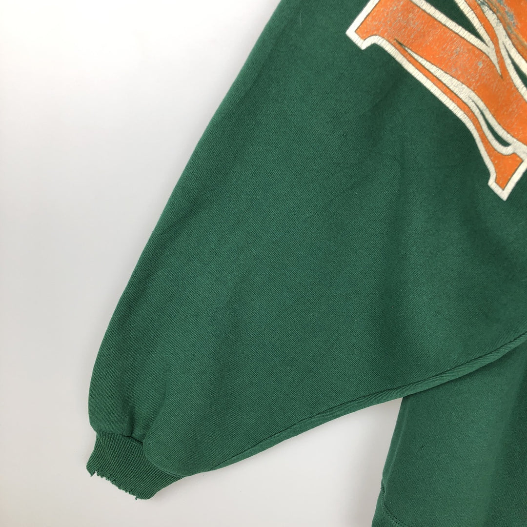 FURST OF A KIND College Character Sweatshirt, Men's XL unclear Green type dark green Vintage Second Hand