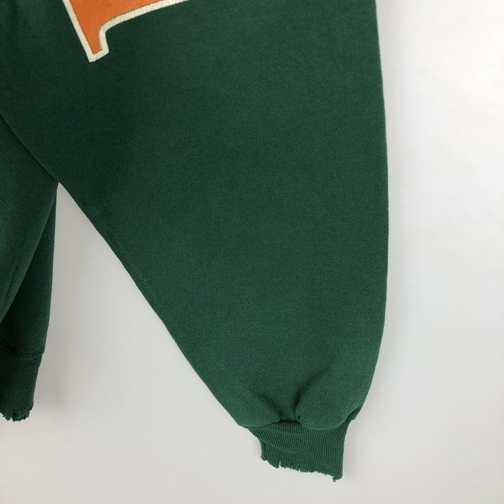 FURST OF A KIND College Character Sweatshirt, Men's XL unclear Green type dark green Vintage Second Hand